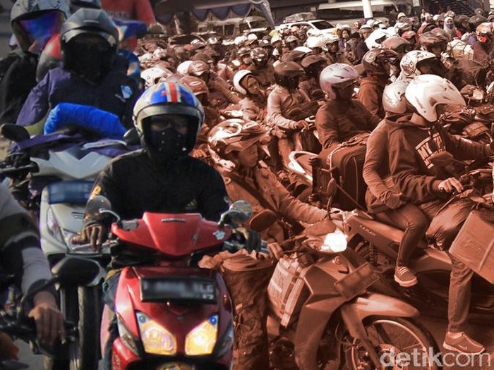 Mudik Naik Motor atau Sepeda? Menkes Sarankan Pakai Masker