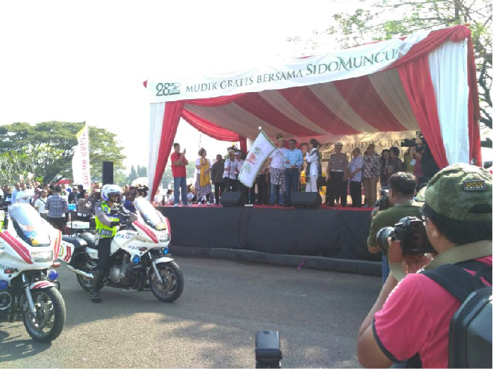 Sido Muncul Gelar Mudik Gratis ke-28 Kali