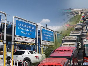 Lalin di Tol Cikampek ke Jakarta Kembali Normal, Contraflow Ditutup