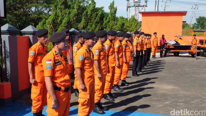 Basarnas Makassar Gelar Apel Siaga Persiapan Hadapi Lebaran