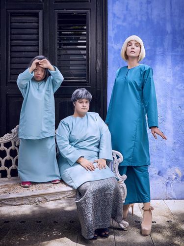 Brand Malaysia Pilih Wanita Down Syndrome Untuk Iklan Baju Lebaran