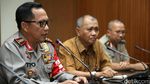 Kapolri dan Ketua KPK Jelaskan Perkembangan Kasus Teror Novel