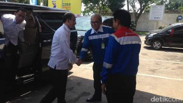 Wamen ESDM Cek Stok BBM di Medan