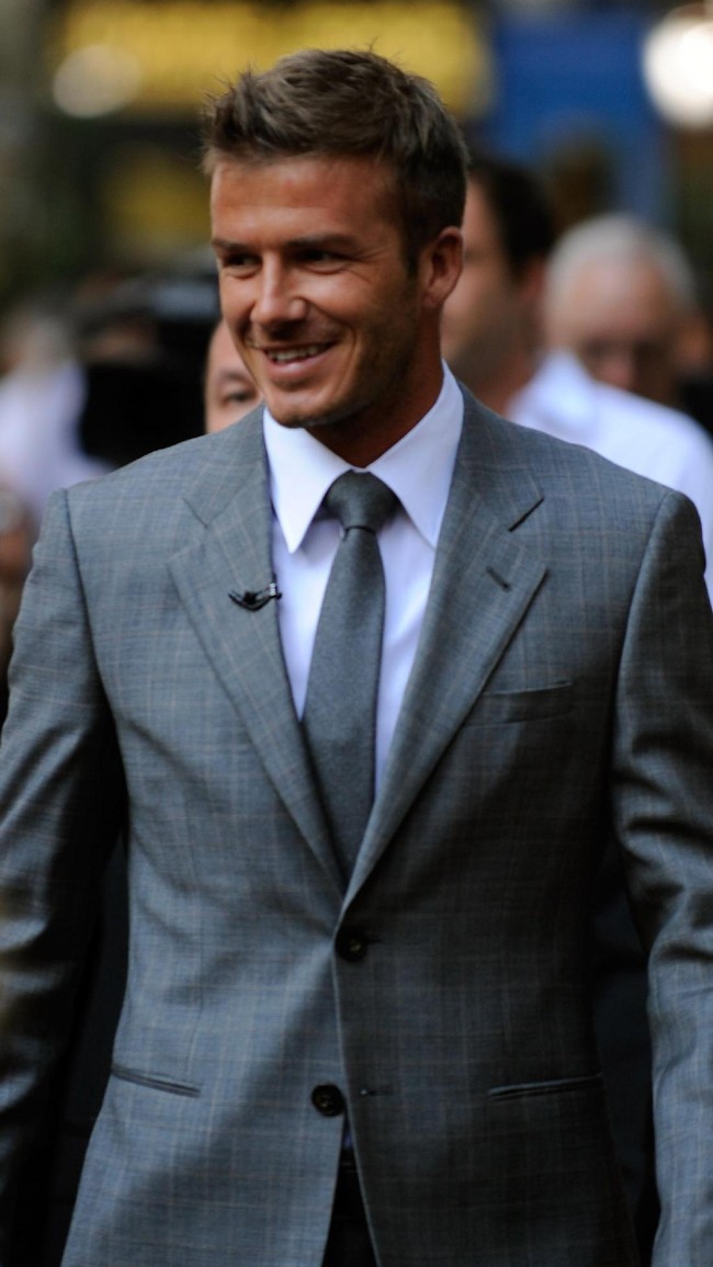 David Beckham attends the celebration of the 10th anniversary of Nickelodeons SpongeBob SquarePants on July 15, 2009 in New York City.  (Photo by Larry Busacca/Getty Images for Nickelodeon)