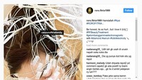 Roro Fitria membuat heboh media sosial setelah mengunggah foto sedang melakukan perawatan wajah dengan serum berlian. Dalam postingan di Instagram, terlihat wajah Roro Fitria yang ditutupi