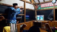 Imam sangat antusias menyaksikan perjuangan Owi/Butet sebagai satu-satunya wakil tuan rumah di final Indonesia Open 2017. (Foto: dok. Humas Kemenpora)