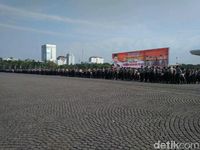 Pimpin Apel Operasi Ramadniya, Kapolri Sampaikan 3 Pesan Presiden