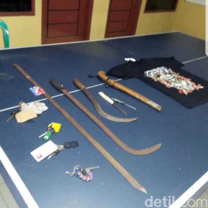 Kelayapan Bawa Sajam, 9 Biker di Cianjur Diringkus Polisi