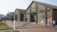 Namanya Hamasen Railway Cultural Park. Pada awalnya lokasi ini adalah Stasiun Pelabuhan Kaohsiung (Masaul/detikTravel)