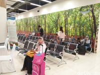 Ruang tunggu kereta bandara (Bonauli/detikTravel)