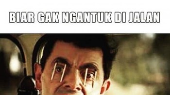 Biar melek terus matanya. (Foto: Internet)