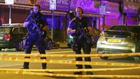 Kronologi insiden belum diketahui pasti. Namun Kepolisian Metropolitan London menyebut insiden ini sebagai insiden besar. REUTERS/Neil Hall.