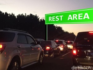 Nggak Bisa Lama-lama Istirahat di Rest Area saat Nataru, Maksimal 30 Menit!