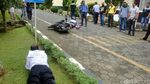 Pelaku Penyerangan Mapolres Banyumas Jalani Rekonstruksi