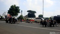 Dalam Operasi Ramadaniah ini, pihak kepolisian juga menggelar simulasi penanganan ancaman teror.