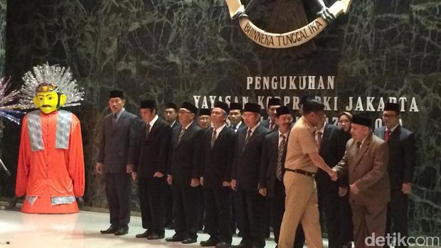 Lantik Pengurus Yayasan Korpri DKI, Djarot Ingatkan Pendataan Aset