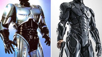 Robocop 1978 dan 2014. (Foto: internet/boredpanda)