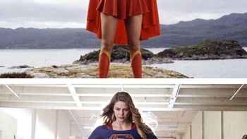Supergirl 1974 dan 2015. (Foto: internet/boredpanda)