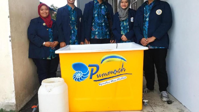 Mahasiswa Unair Ciptakan Alat Penurun Logam Berat pada Kerang