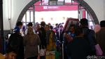 Stasiun Senen Mulai Dipadati Pemudik