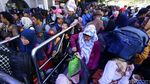 Stasiun Senen Mulai Dipadati Pemudik