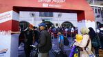 Stasiun Senen Mulai Dipadati Pemudik
