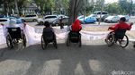 Aksi Tuntut Mudik Ramah Anak dan Disabilitas