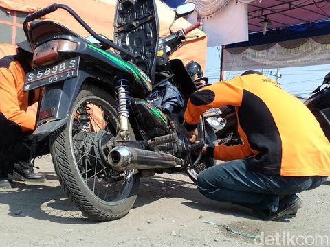 Servis Gratis 24 Jam di Jalur Mudik Mojokerto