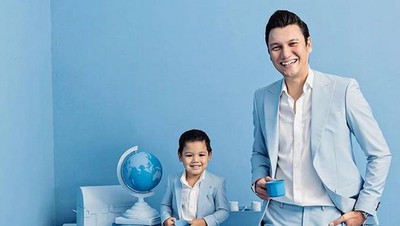 Papa Idaman! Foto Kedekatan Seleb dan Anak Ini Bikin Gemas!