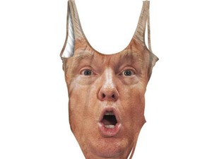 Baju Renang Bergambar Wajah Donald Trump Seharga Rp 800 Ribu, Mau Beli?