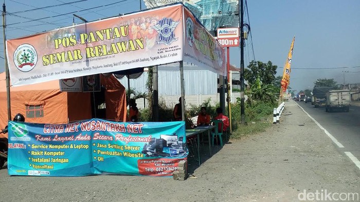Jalur Mudik Mojokerto Disediakan Tambal Ban dan Servis Gratis 24 Jam