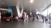 Suasana di Bandara Husein Sastranegara Bandung pada H-5 Lebaran 2017.