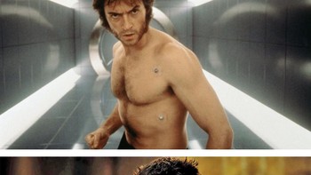 wolverine 2000 dan 2013. (Foto: internet/boredpanda)