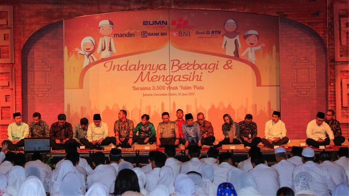 Himbara Buka Puasa Bersama 3.500 Anak Yatim