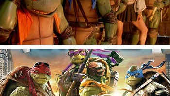 Teenage Mutant Ninja Turtles 1993 dan 2016. (Foto: internet/boredpanda)
