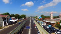 Underpass ini diharapkan akan mengatasi kemacetan yang sering terjadi di persimpangan ini akibat pertemuan kendaraan dari Kota Makassar menuju Kabupaten Maros dan Bandara Sultan Hasanudin, begitu juga sebaliknya. Foto: dok. Kemenpu PR
