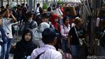 Stasiun Senen Mulai Dipadati Pemudik