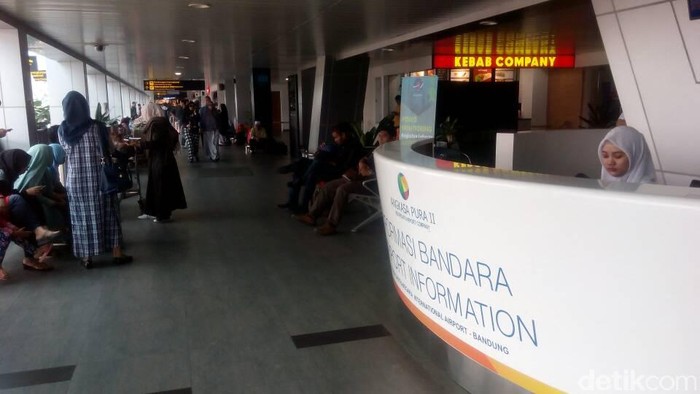 Mudik 2017, Bandara Husein Sastranegara Sepi Penumpang