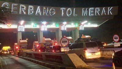 184 Ribu Kendaraan Bakal Serbu Tol Merak saat Puncak Mudik Lebaran