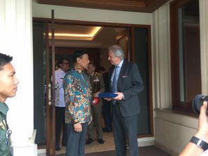Temui Wiranto, Dubes Spanyol Tawarkan Kerja Sama Keamanan Siber