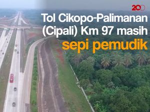 Dari Lensa Drone, Tol Cipali Terpantau Sepi