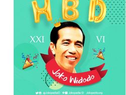 Cara Netizen Ucapkan Selamat Ultah Pak Jokowi
