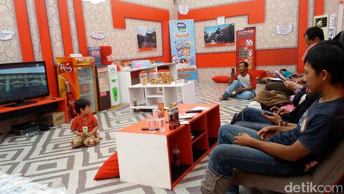 Tempat Santai untuk Pemudik dari Honda