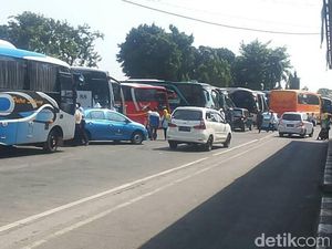 15 Ribu Pemudik Kembali ke Jakarta Lewat Terminal Kalideres