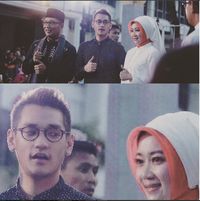Afgan melirik nakal istri Ridwan Kamil (dokumen Instagram Ridwan Kamil)