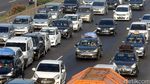 Ribuan Kendaraan Pemudik Mulai Padati Tol Cikampek