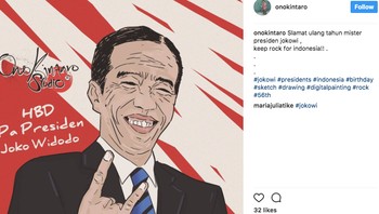 Keep rockin, Pakde. Foto: istimewa