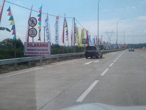 Tol Fungsional Batang-Kendal Berdebu dan Rawan Longsor, Waspada