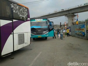 Begini Kondisi Terminal Lebak Bulus di H-4 Lebaran