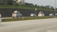 Jalan tol Cipali yang terbentang sepanjang 116 kilometer ini, menghubungkan daerah Cikopo, Purwakarta dengan Palimanan, Cirebon, Jawa Barat, Foto: Khairul Imam Ghozali